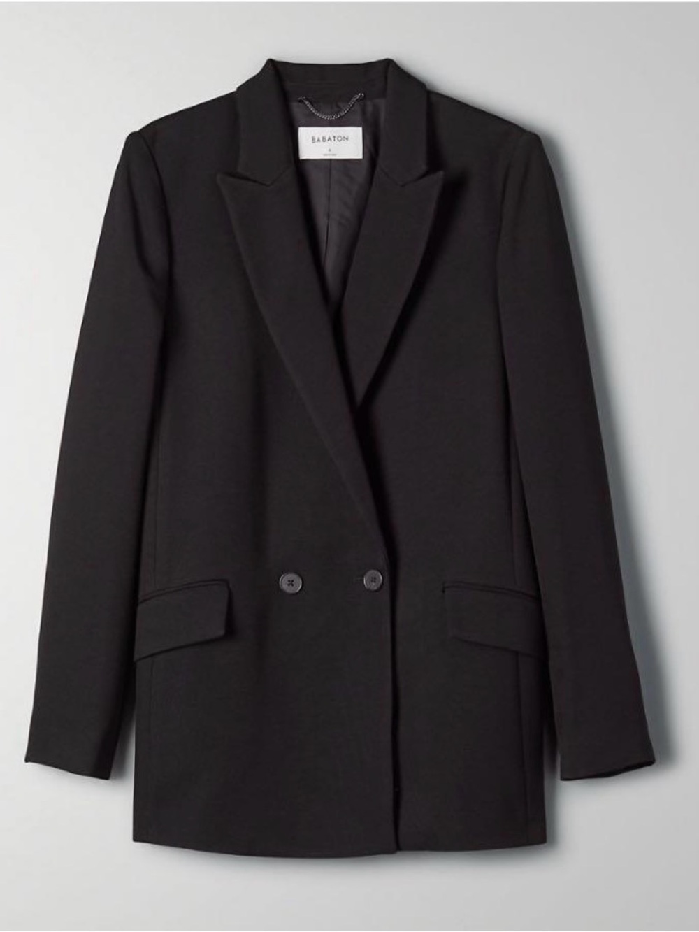 Babaton by Aritzia Long Double-Breasted Blazer – Size S
